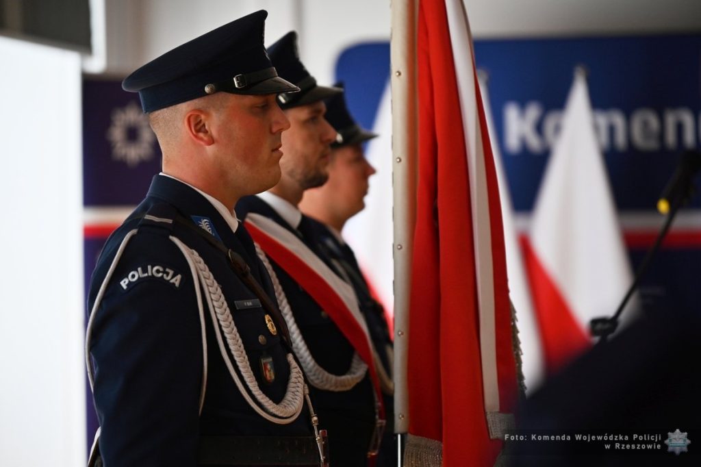 Ślubowanie policjantów w Rzeszowie