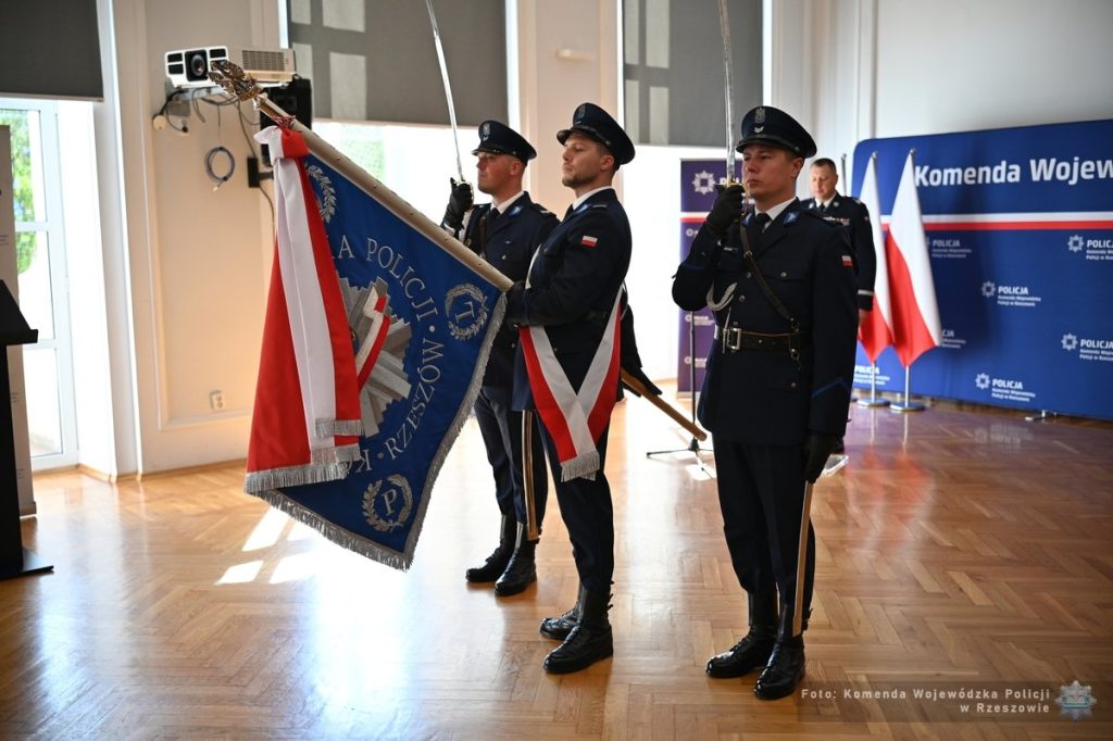 Ślubowanie policjantów w Rzeszowie