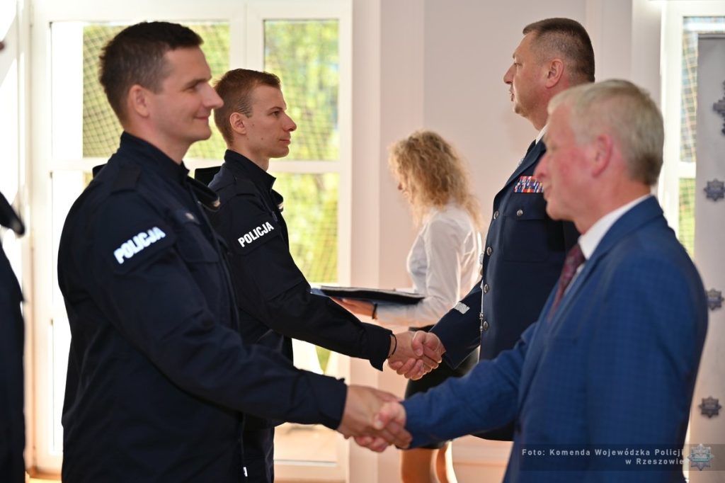 Ślubowanie policjantów w Rzeszowie
