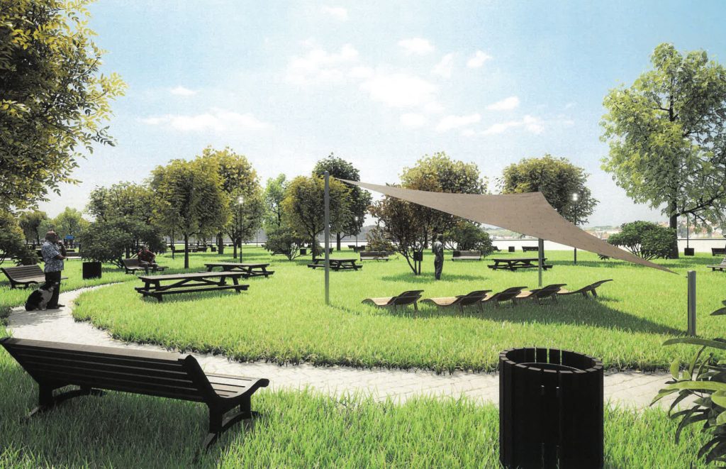 Nowy park - Mieszka I