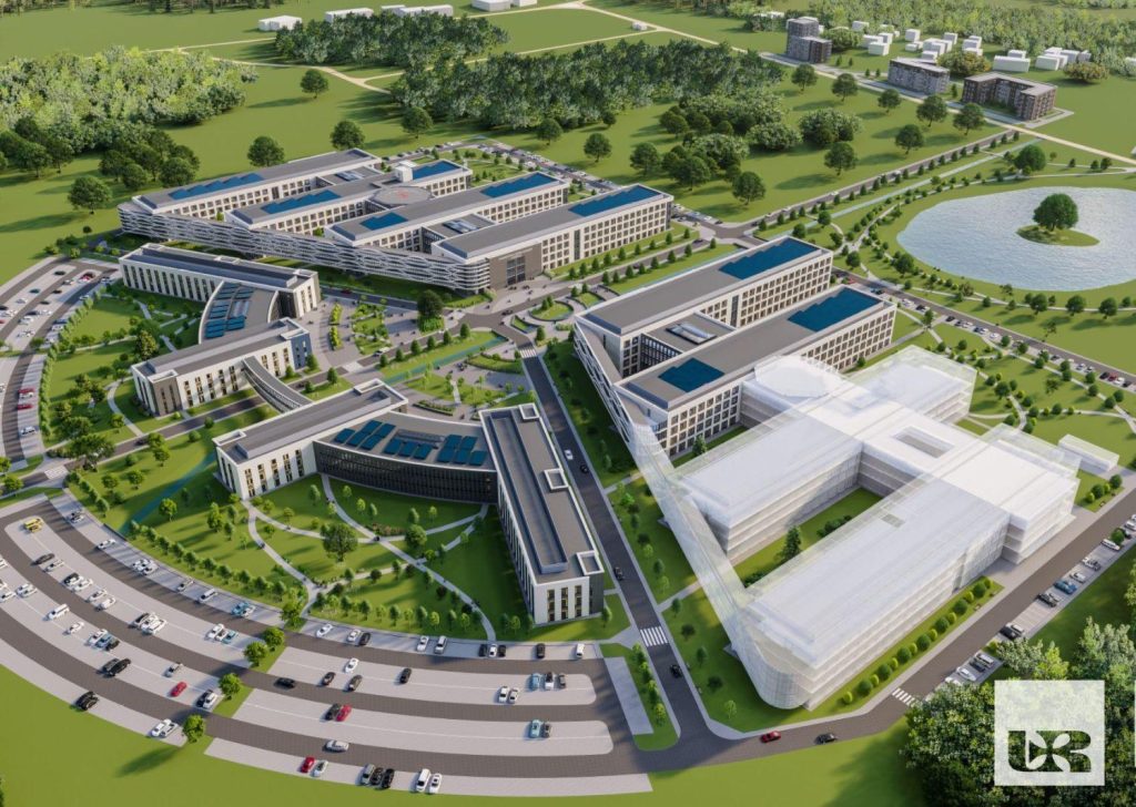 Szpital w Świlczy. Wizualizacja