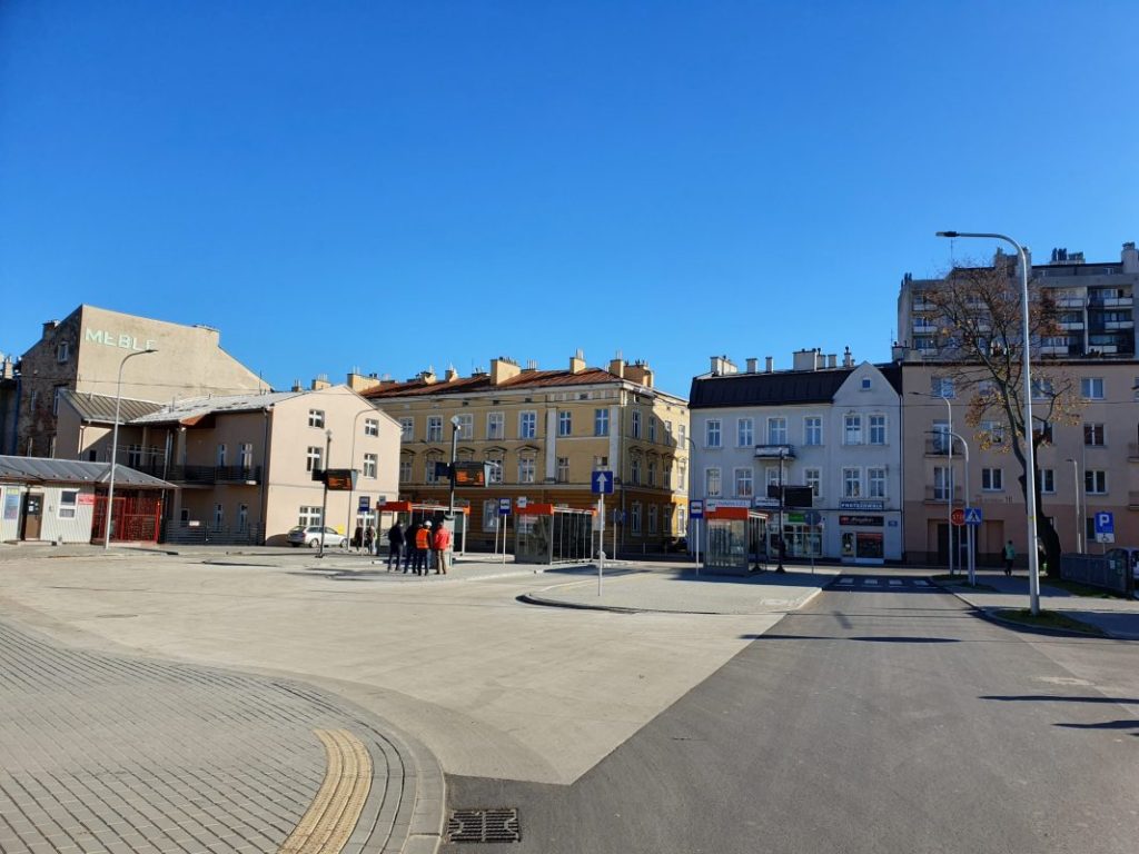 ulica w centrum Rzeszowa