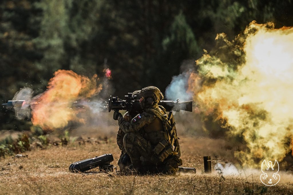 Zasadzka na poligonie w Nowej Dębie