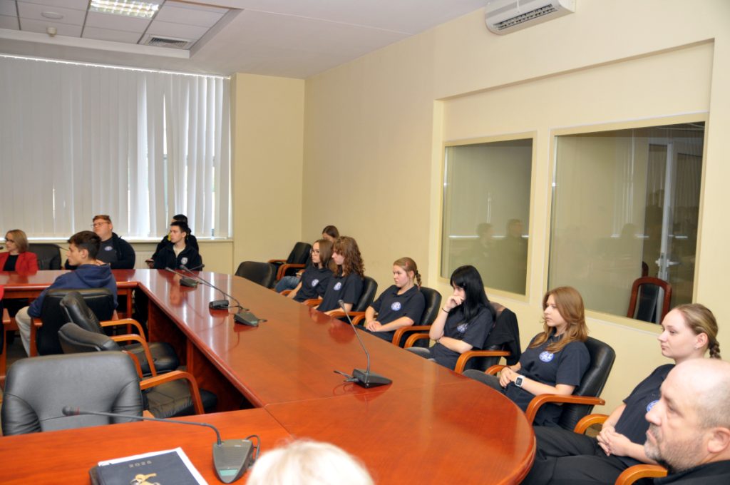 studenci na konferencji