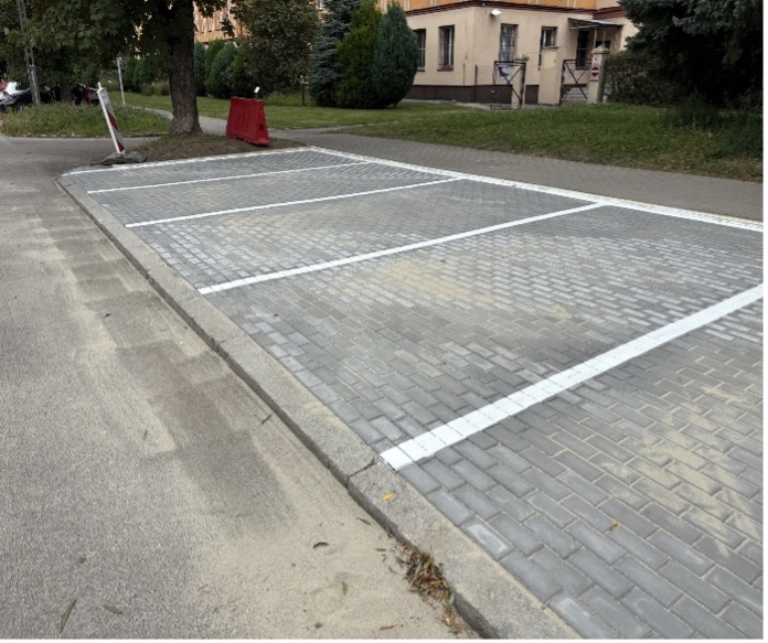 Nowy asfalt na osiedlach
