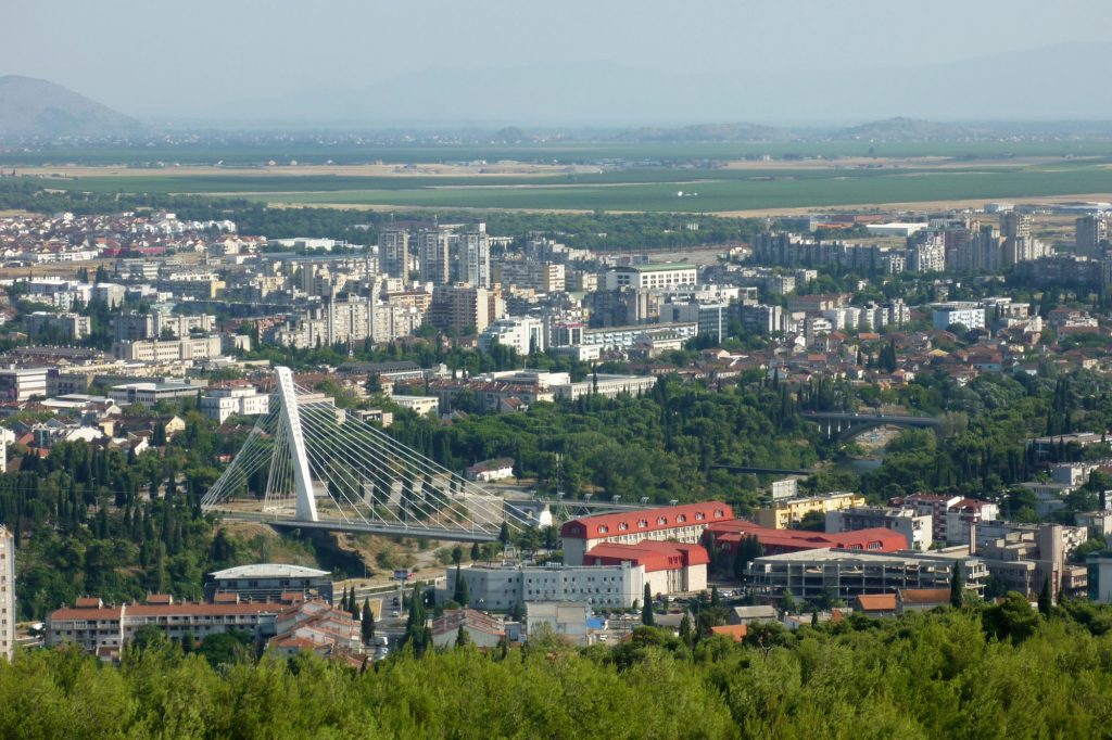 Podgorica, stolica Czarnogóry