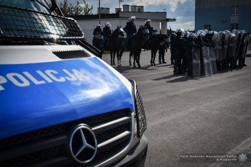 Oddziały podkarpackiej policji