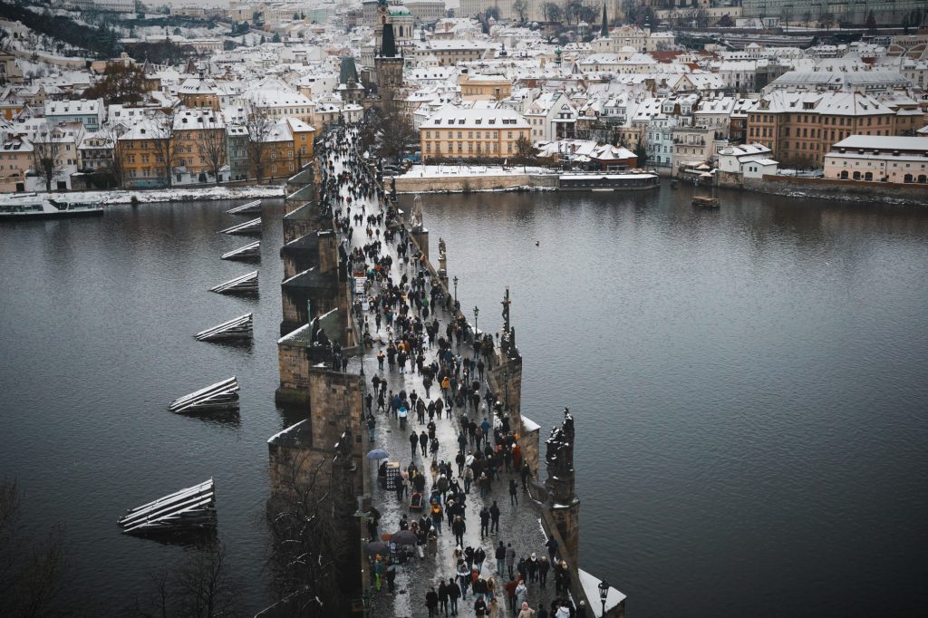 Praga w zimie