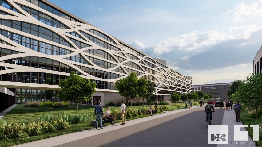 projekt szpitala uniwersyteckiego w Świlczy