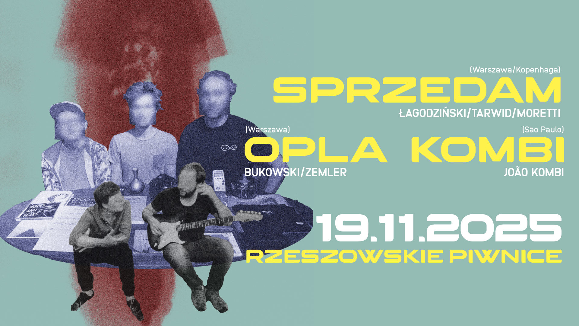 Sprzedam Opla Kombi - koncert w Rzeszowskich Piwnicach