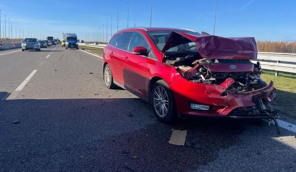 Wypadek na A4 w Świlczy