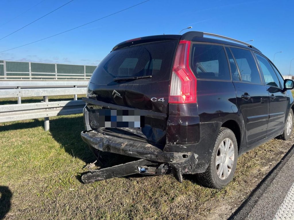 Wypadek na A4 w Świlczy