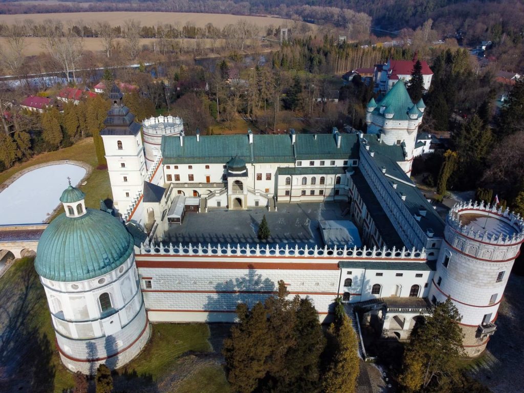 Zamek w Krasiczynie na Podkarpaciu