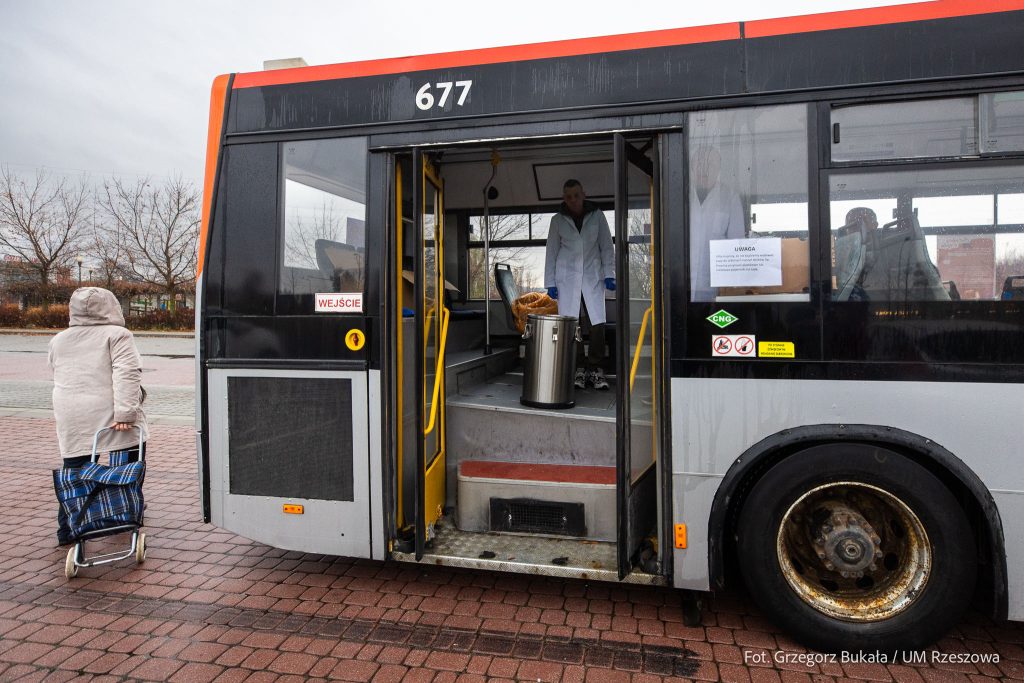 Autobus Ciepła w Rzeszowie