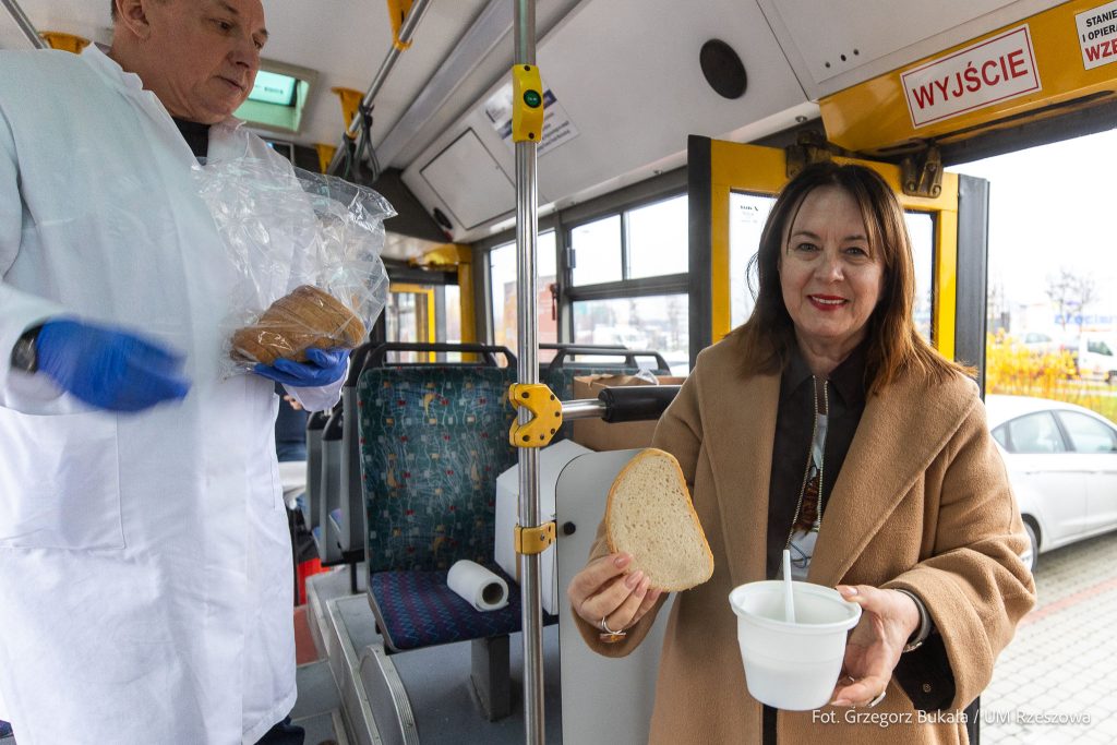 Krystyna Stachowska w Autobusie Ciepła