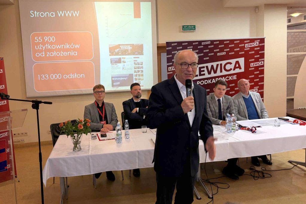 Włodzimierz Czarzasty w Rzeszowie