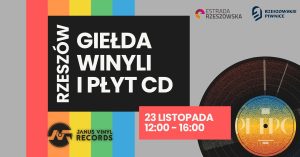 Giełda winyli i płyt CD odbędzie się w Rzeszowskich Piwnicach.
