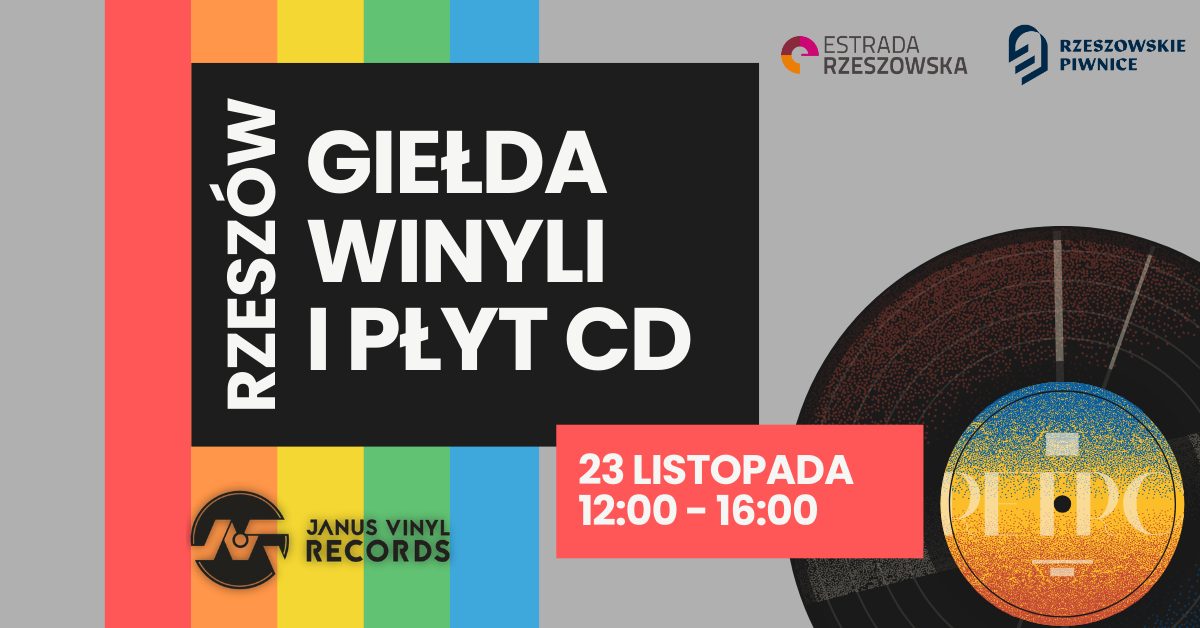 Giełda winyli i płyt CD odbędzie się w Rzeszowskich Piwnicach.
