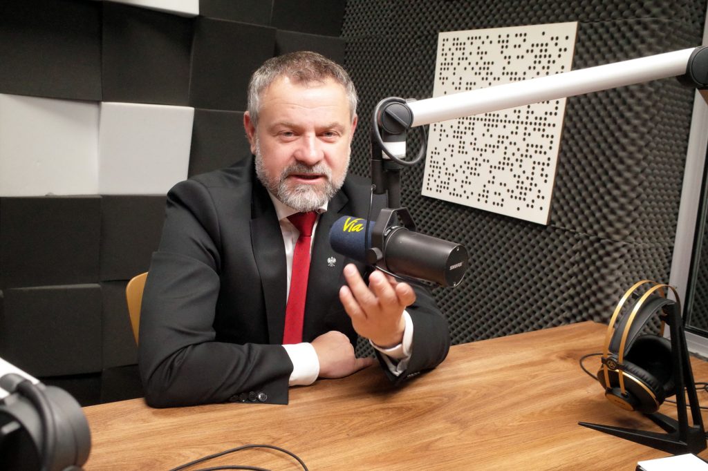 Wiceminister Grzegorz Wrona