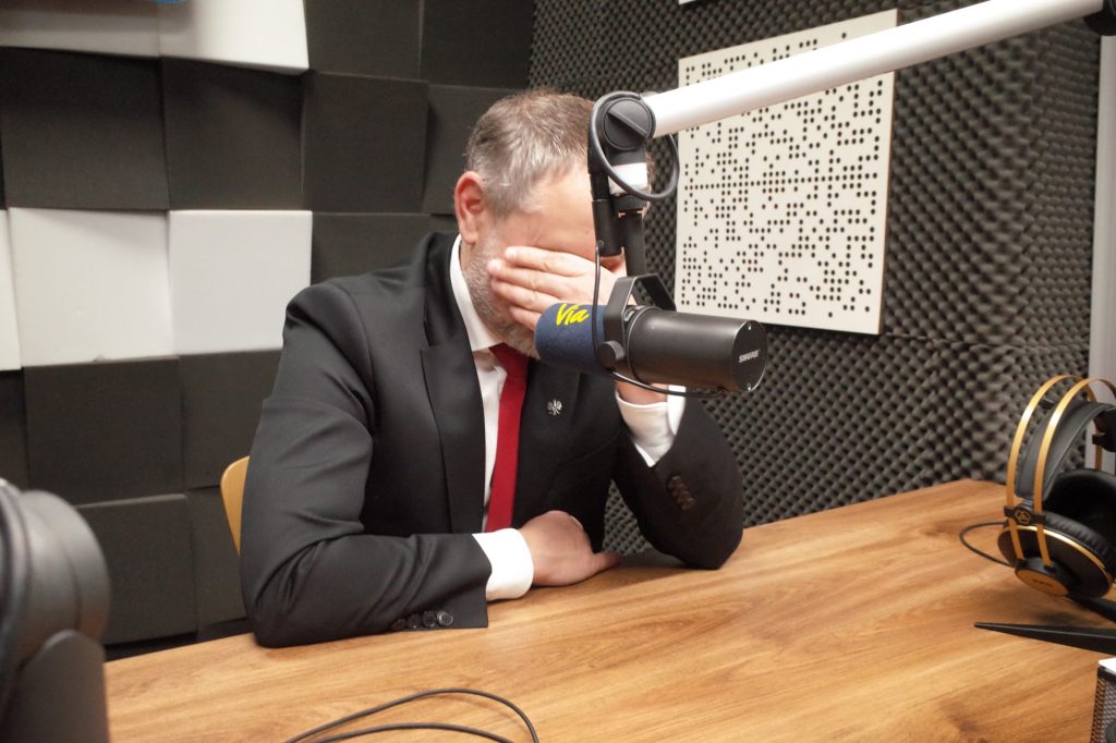 Grzegorz Wrona w Radio Via