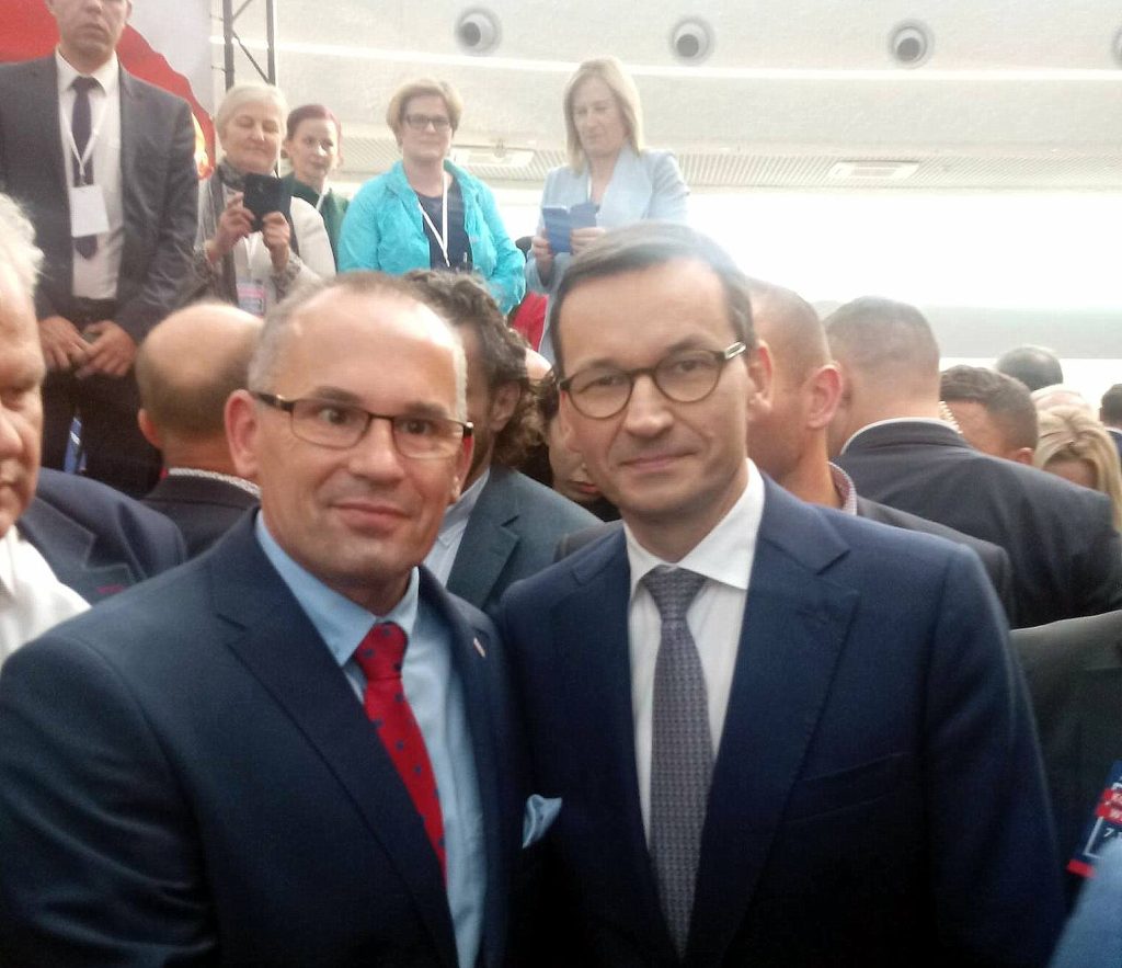 Mariusz Król i Mateusz Morawiecki