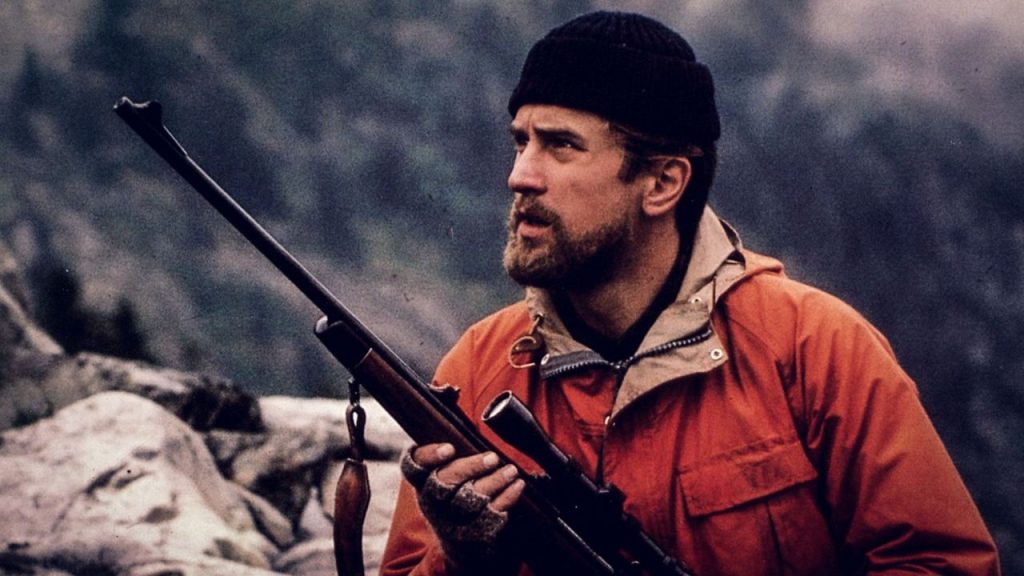 Robert de Niro w filmie "Łowca jeleni".
