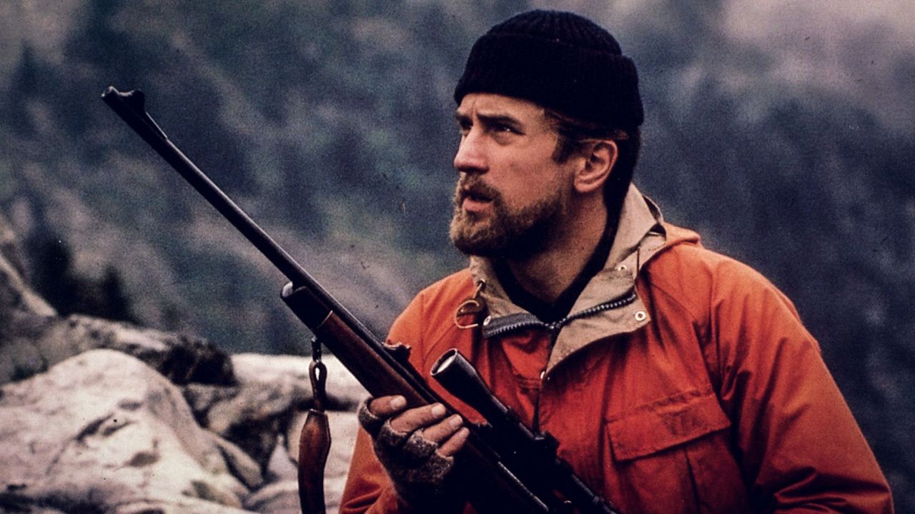 Robert de Niro w filmie "Łowca jeleni".