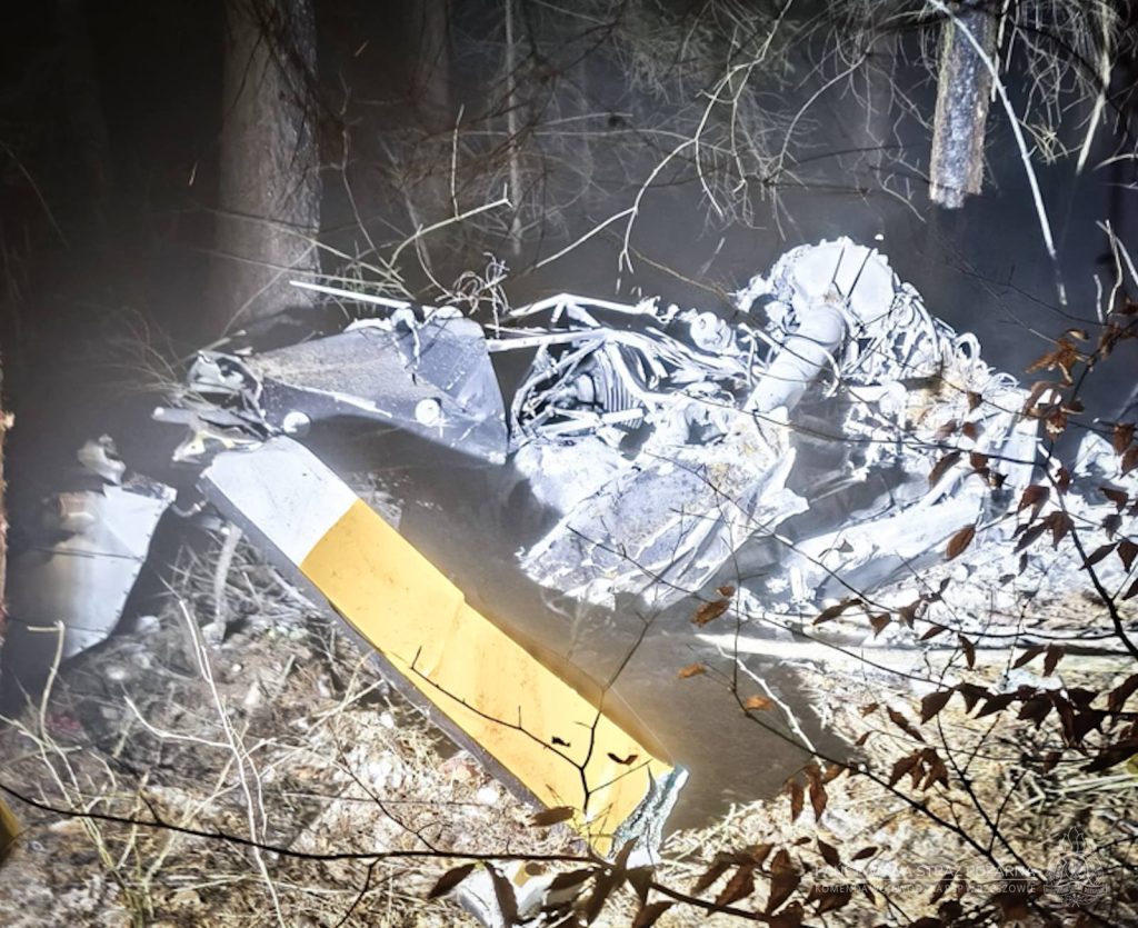 Katastrofa śmigłowca na Podkarpaciu