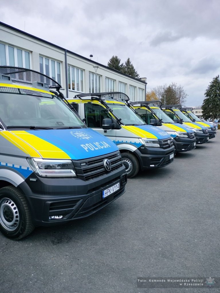 Nowe radiowozy w Rzeszowie