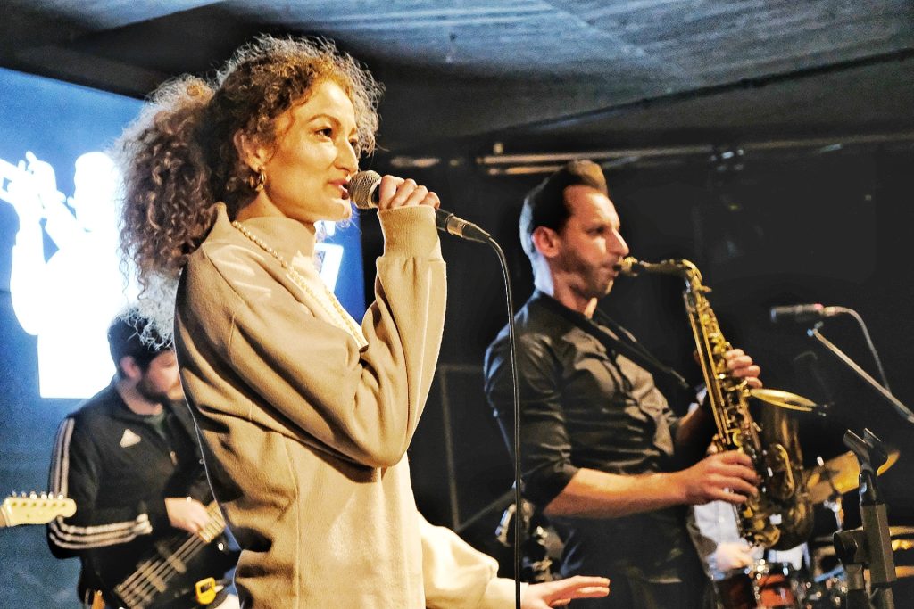 Aga Walczak na jam session