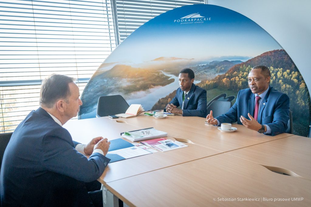 Marszałek Podkarpacki i Ambasador Rwandy