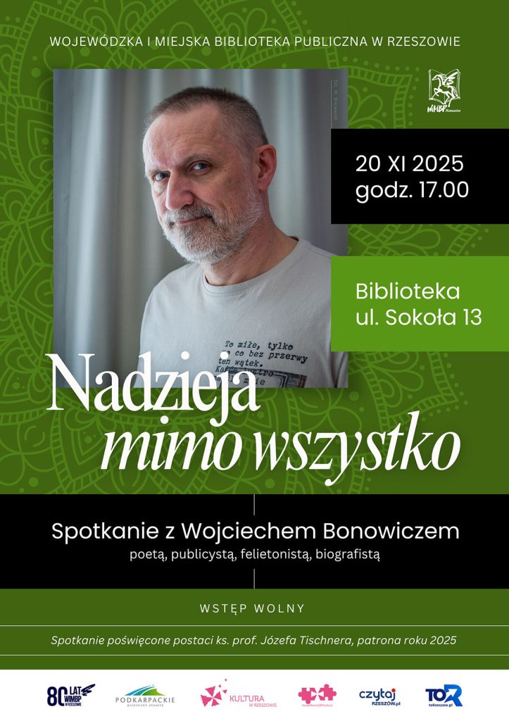 Spotkanie z Wojciechem Bonowiczem