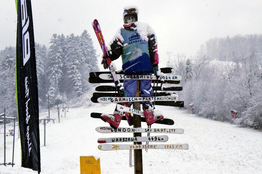 stok narciarski Gromadzyń