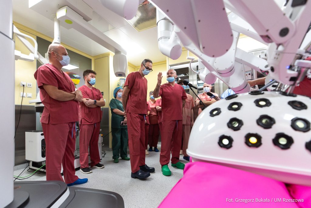 Robot chirurgiczny w Szpitalu Miejskim w Rzeszowie