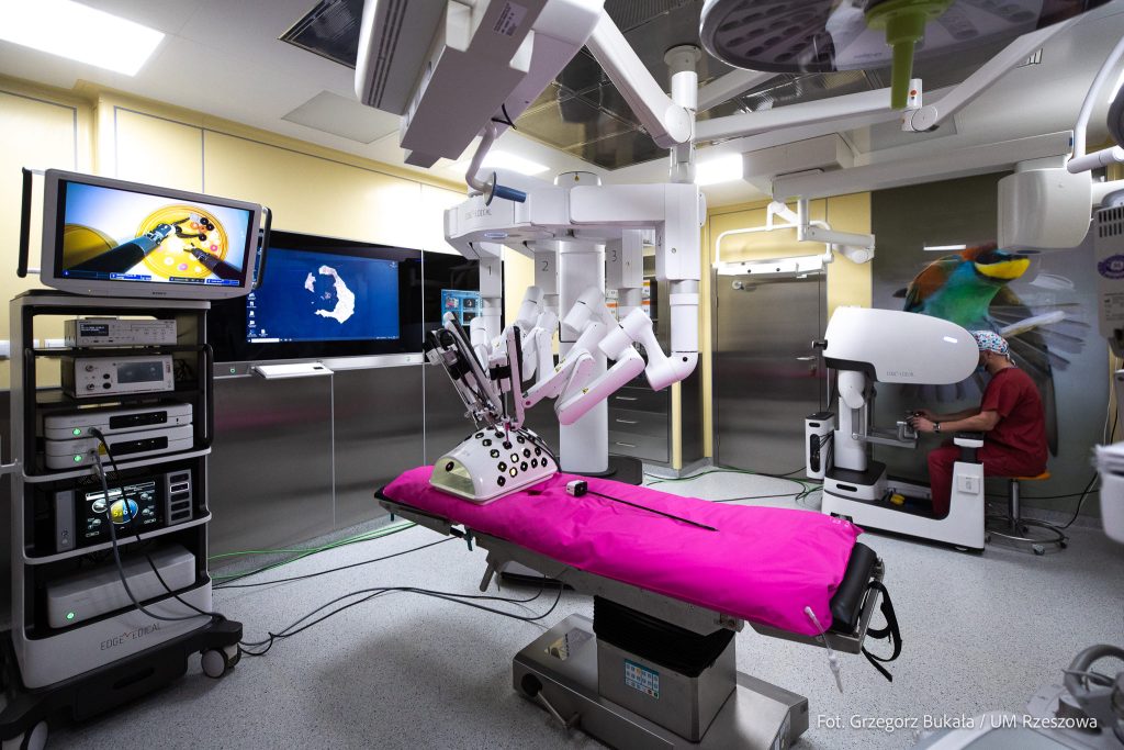 Robot chirurgiczny w Szpitalu Miejskim w Rzeszowie