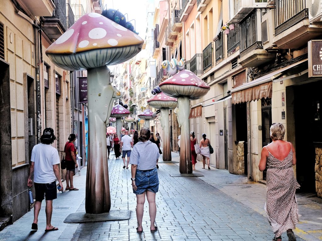Alicante, Hiszpania, El Carrer dels Bolets