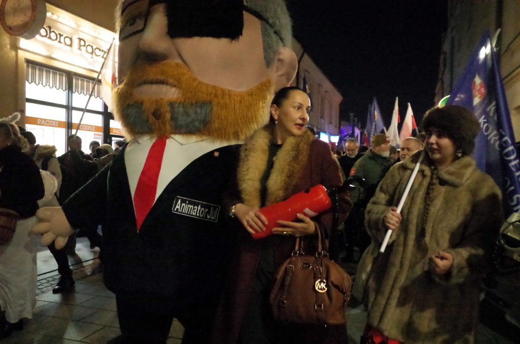 Pluszowy Grzegorz Braun