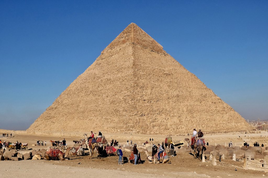 Piramida Chefrena w Egipcie