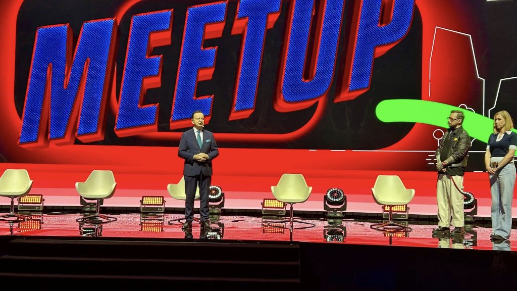 Władysław Ortyl na imprezie Kanał Zero Meetup