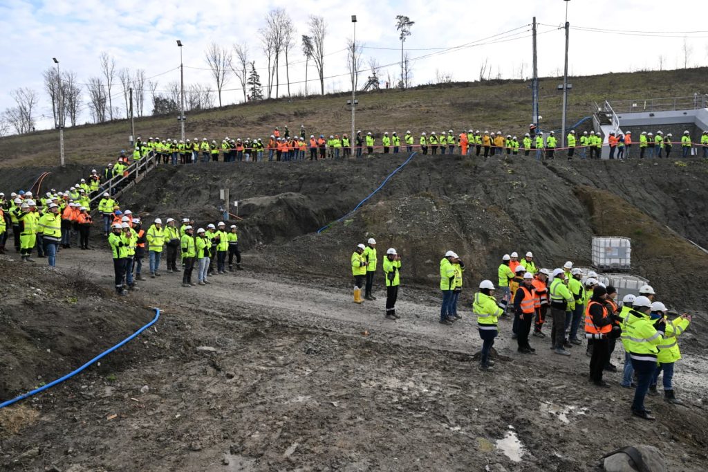 Karpatka drąży tunel w Babicy