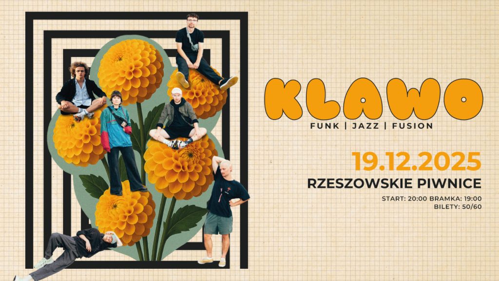 Zespół Klawo zagra w Rzeszowskich Piwnicach.