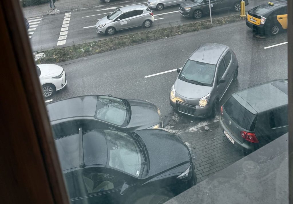 Kolizja na placu Śreniawitów.