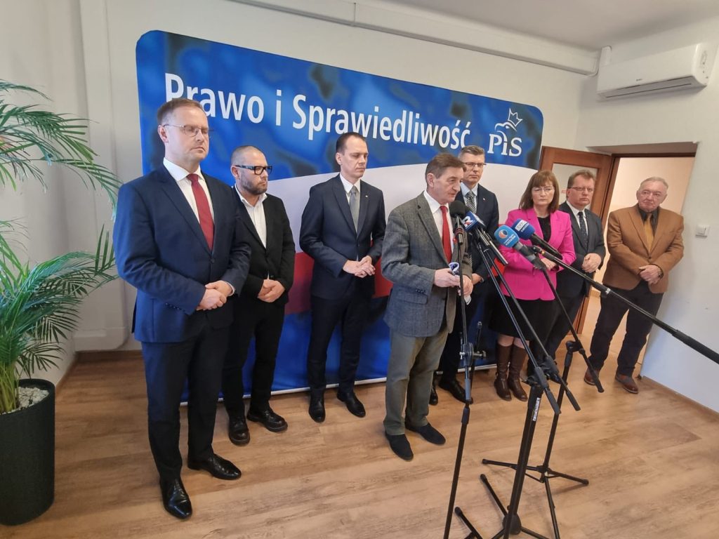 konferencja prasowa polityków PiS