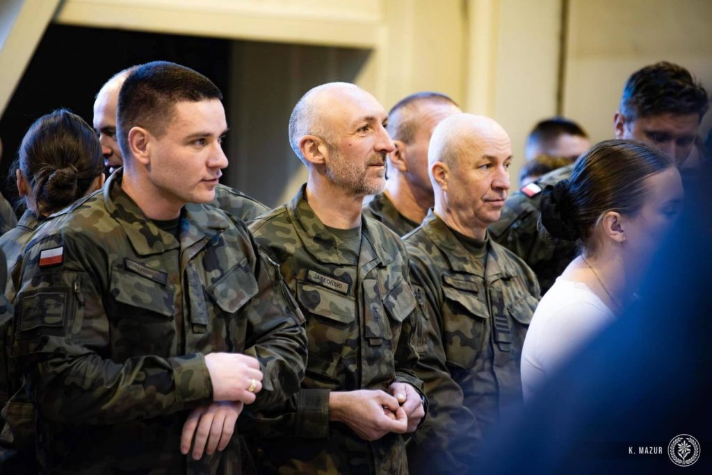 Wojskowa wigilia w Jasionce