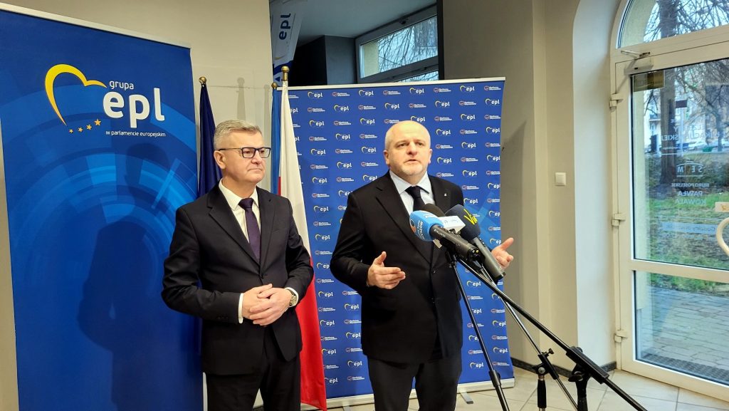 radny Kłak i poseł Kowal