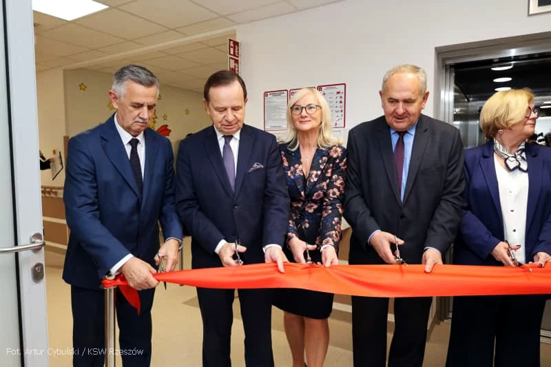 Otwarcie dziecięcego OIOM-u w Rzeszowie