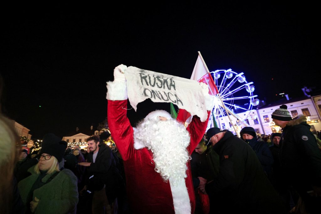 Mikołaj z PSL i ruska onucą