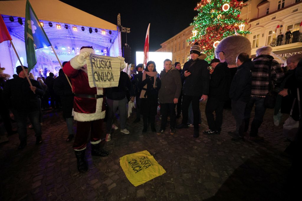 Ruskie onuce dla Grzegorz Brauna