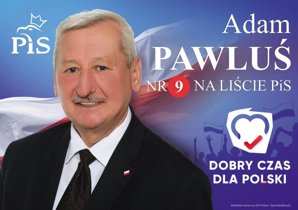 Adam Pawluś z PiS