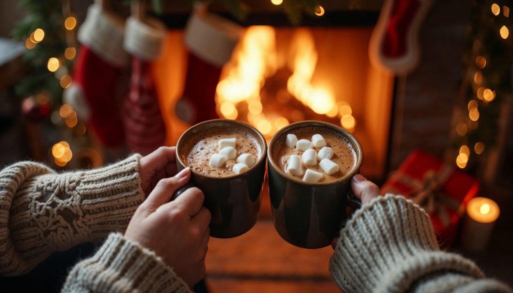 kubki z kakao i z piankami